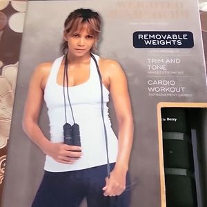 Weighted jump rope new